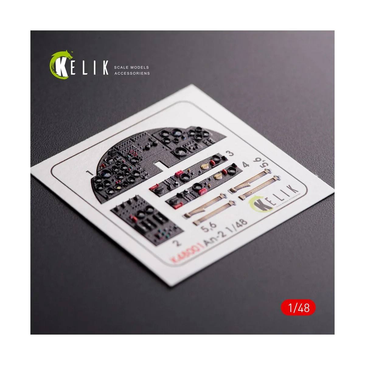 AN-2 Colt interior 3D decals for HobbyBoss kit, 1/48 - Kelik K48001