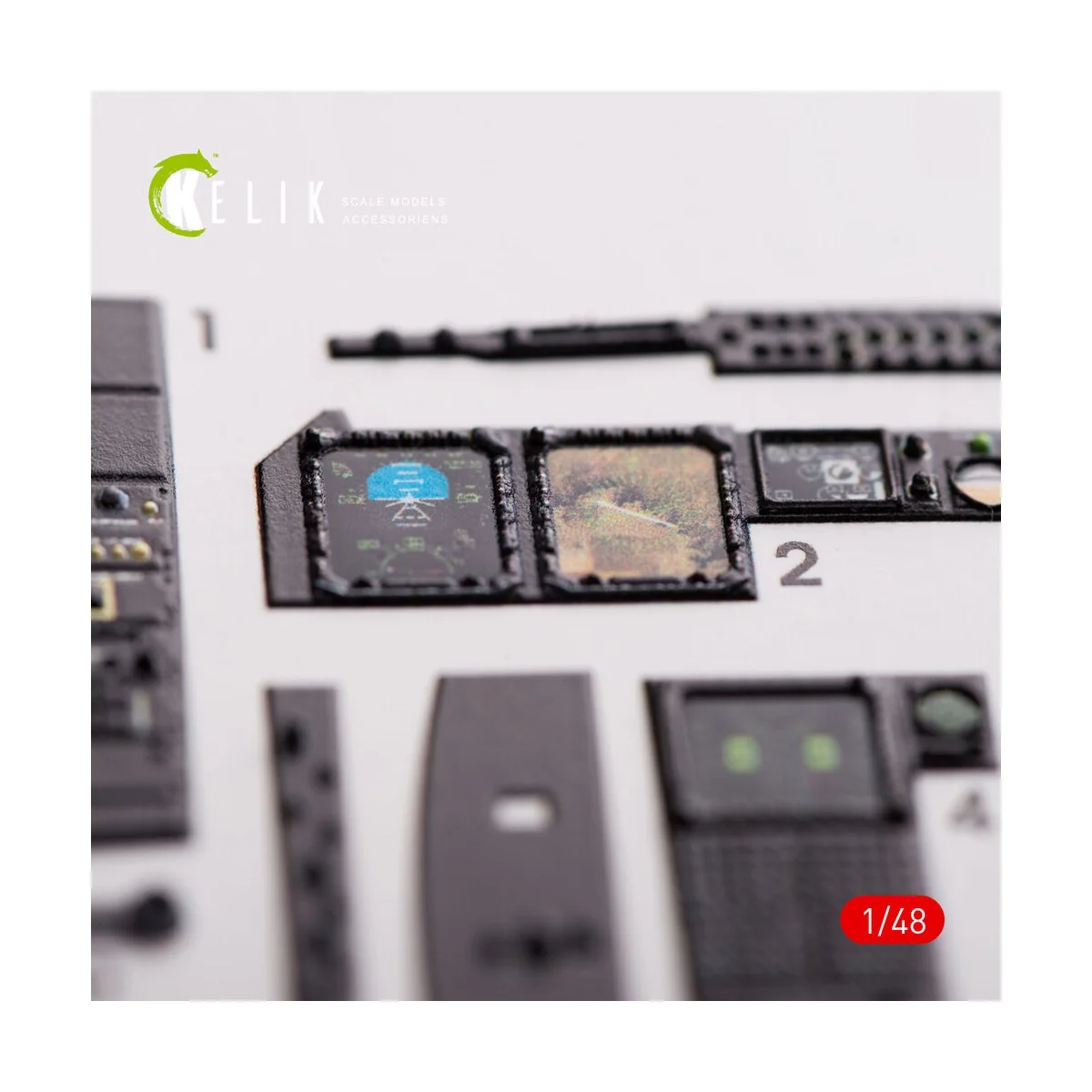 MV-22 Osprey interior 3D decals for HobbyBoss kit, 1/48 - Kelik K48006