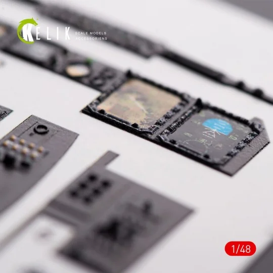 MV-22 Osprey interior 3D decals for HobbyBoss kit, 1/48 - Kelik K48006