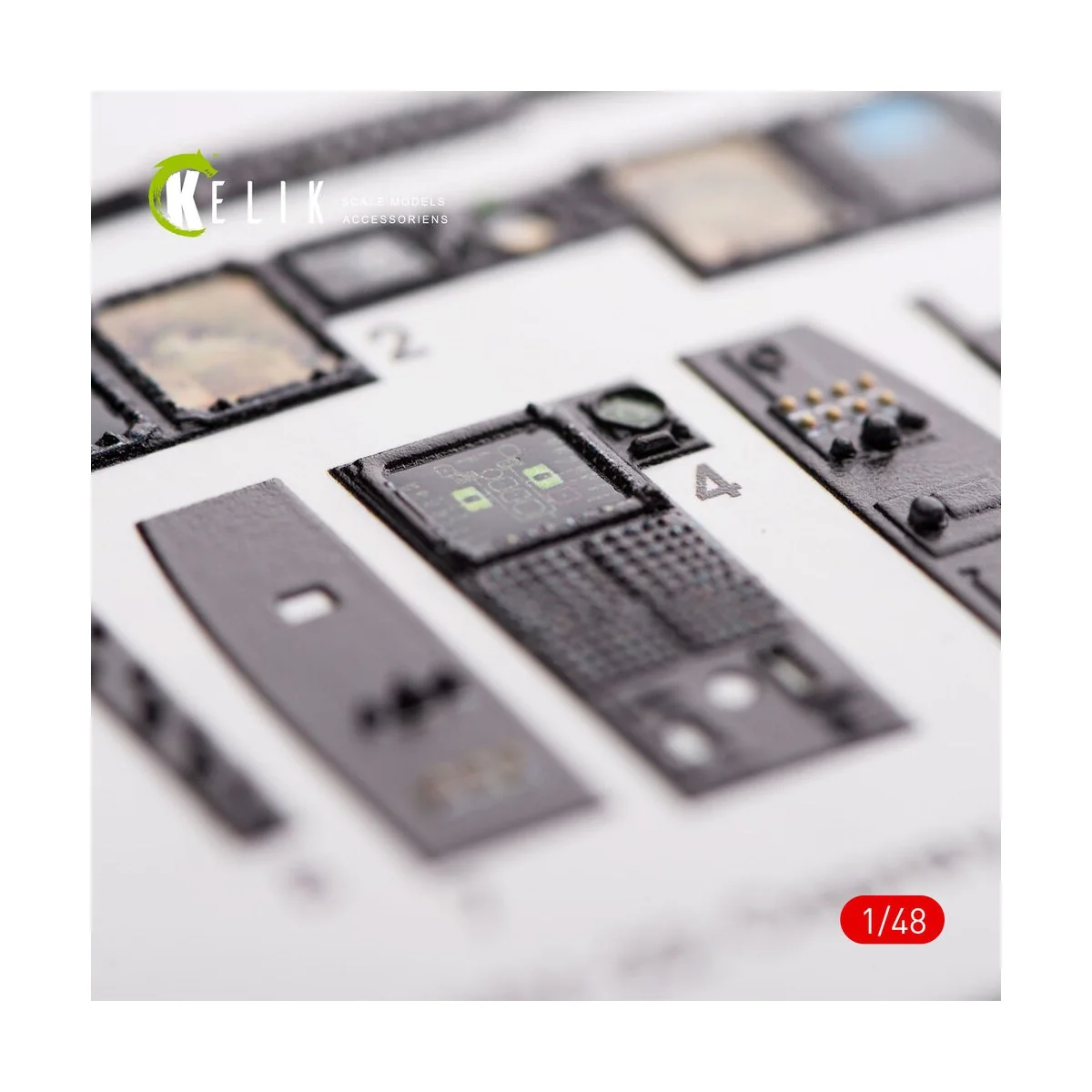 MV-22 Osprey interior 3D decals for HobbyBoss kit, 1/48 - Kelik K48006