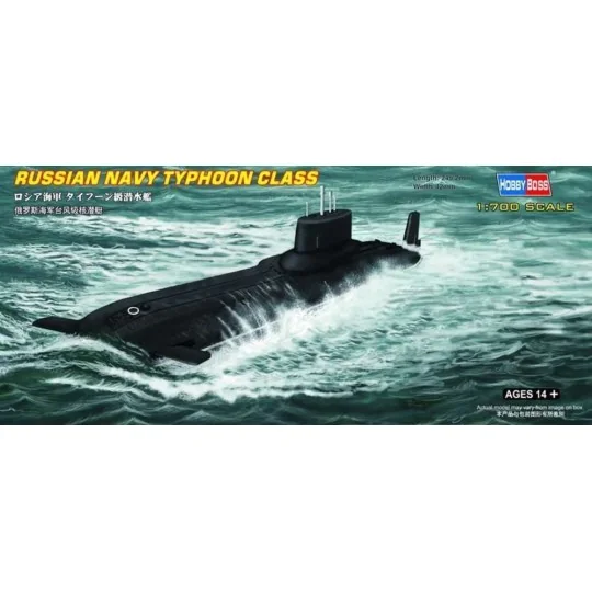 Russian Navy Typhoon class Submarine - Hobby Boss 87019