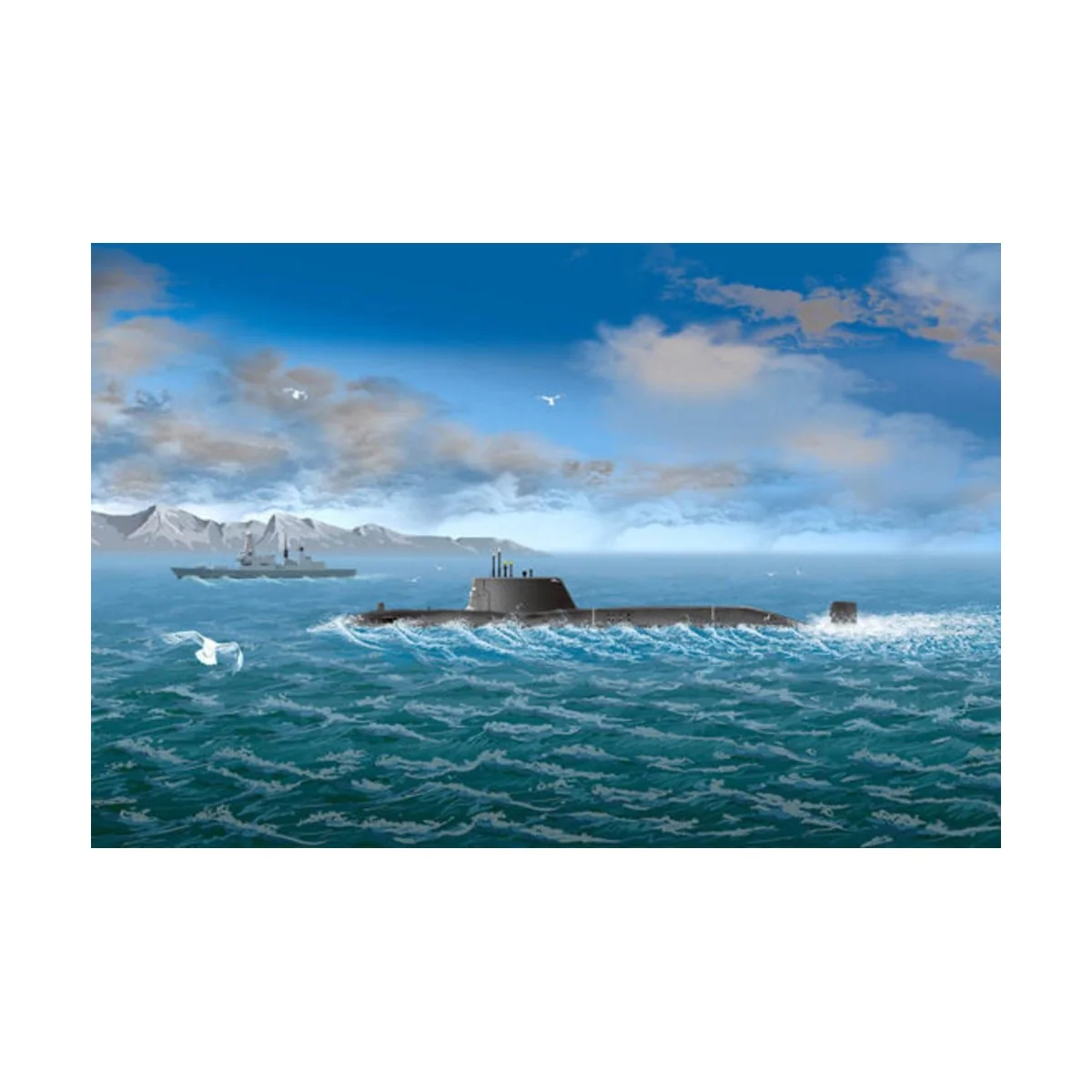 HMS Astute, 1/700 - Hobby Boss 87022