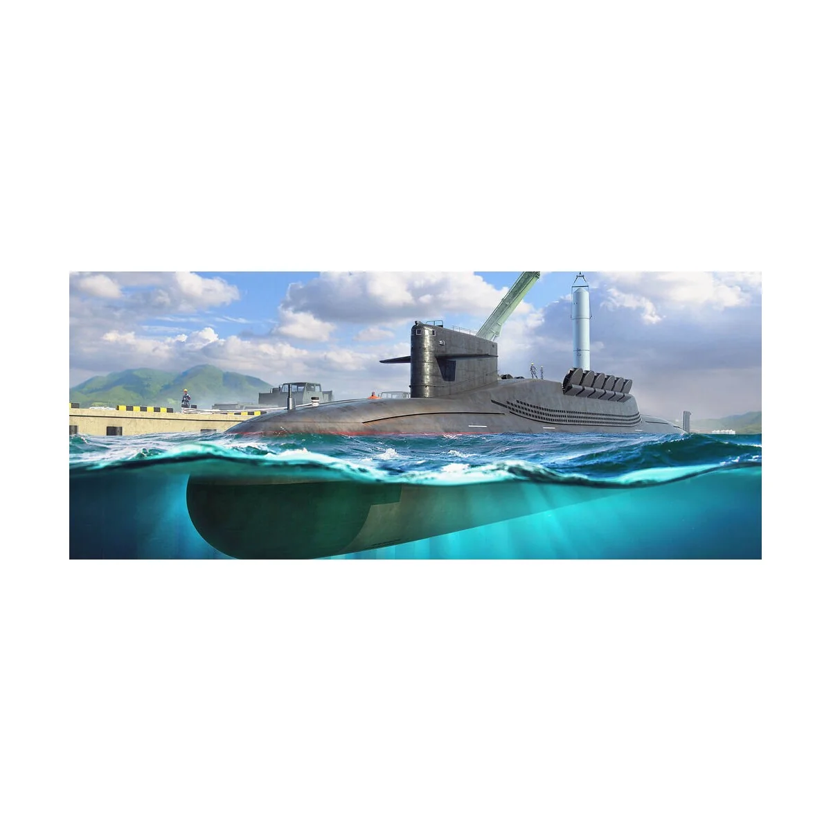 PLAN Type 094 Jin Class SSBN, 1/700 - Hobby Boss 87024