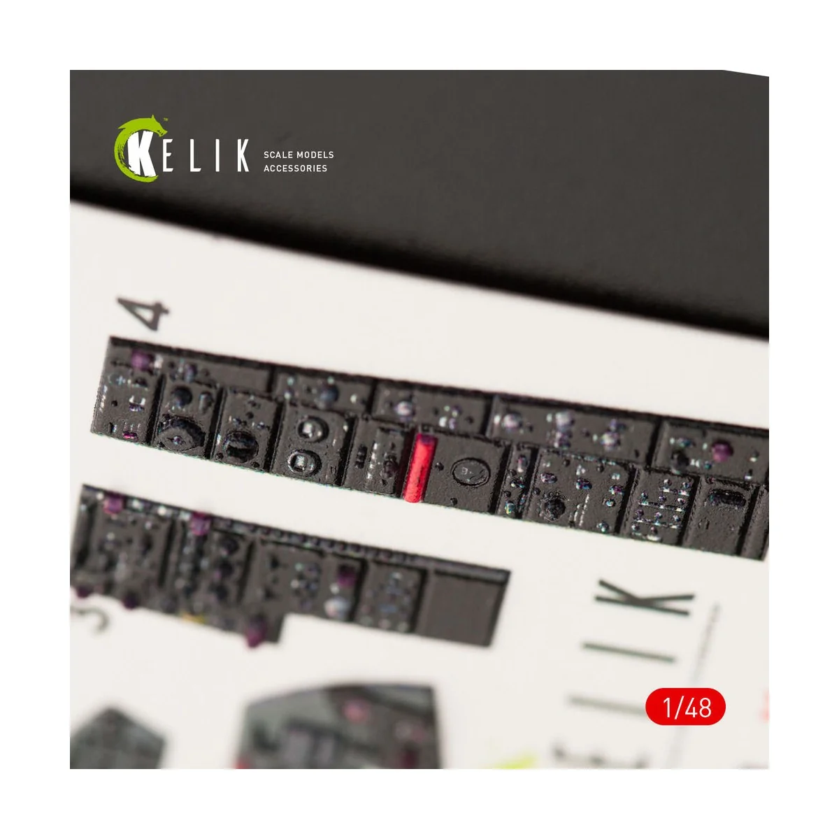 F-104G Starfighter early type interior 3D decals for Hasegawa kit, ...