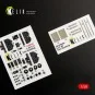 F-82 E/H Twin Mustang interior 3D decals for Modelsvit, 1/48 - Keli...