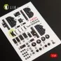 F-82 E/H Twin Mustang interior 3D decals for Modelsvit, 1/48 - Keli...