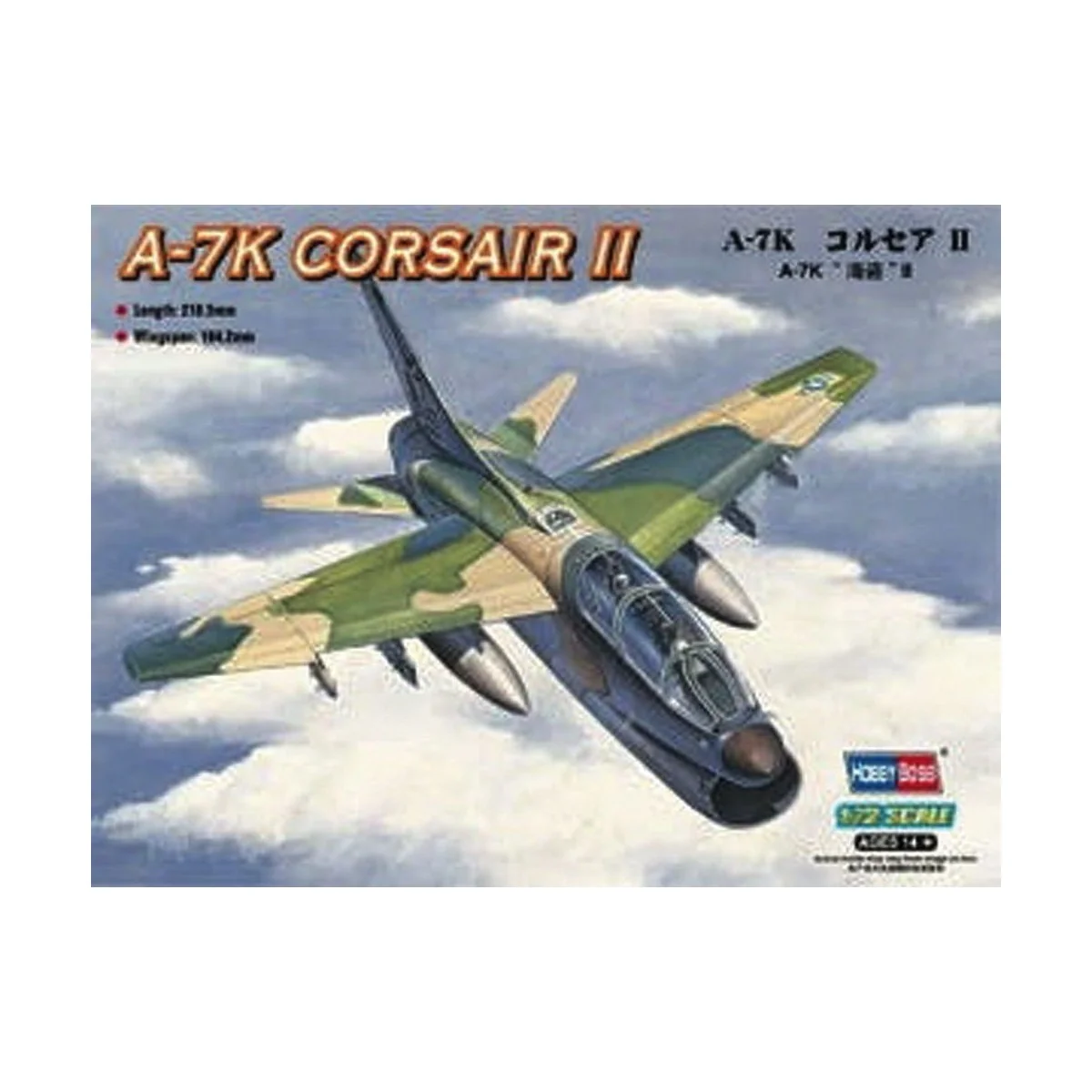 Vought A-7K Corsair II, 1/72 - Hobby Boss 87212