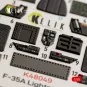 F-35A Lightning II interior 3D decals for Meng kit, 1/48 - Kelik K4...