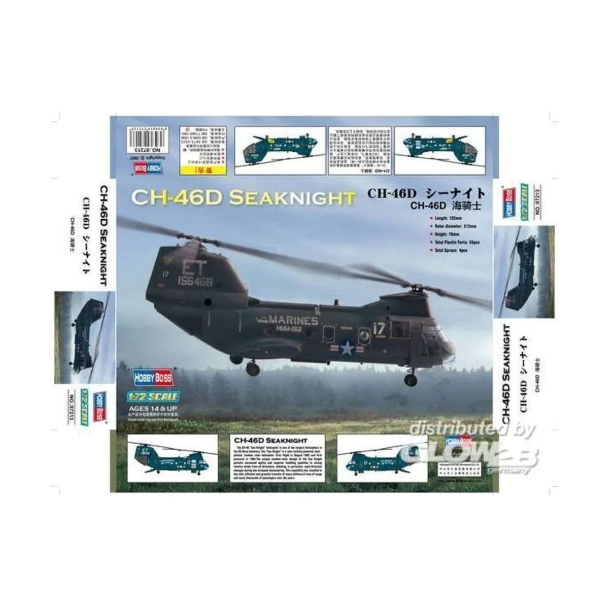 American CH-46 ''sea knight'', 1/72 - Hobby Boss 87213