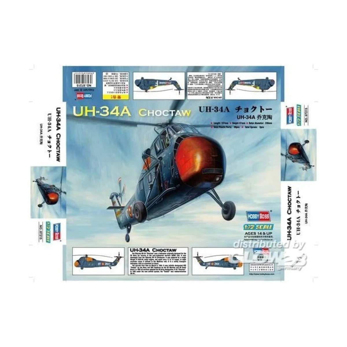 American UH-34A 'Choctaw', 1/72 - Hobby Boss 87215