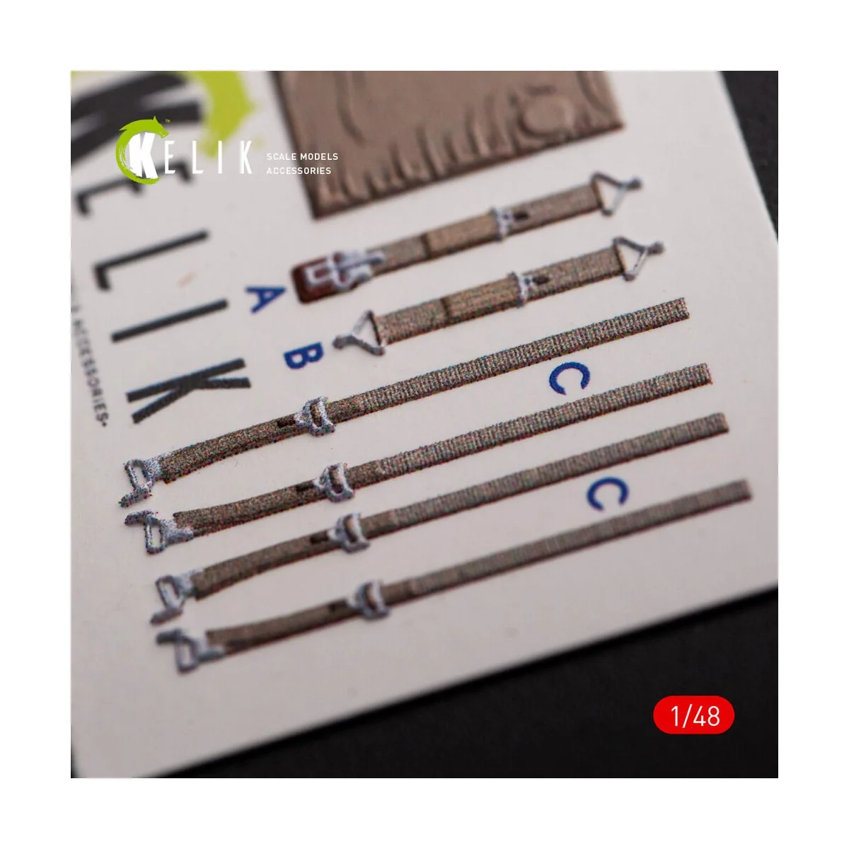 P-51H Mustang interior 3D decals for Modelsvit kit, 1/48 - Kelik K4...