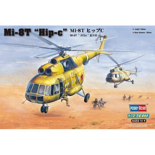 Mil Mi-8T Hip-c, 1/72 - Hobby Boss 87221 Mil Mi-8T Hip-c, 1/72 - Hobby Boss 87221