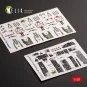F-4E Phantom II interior 3D decals for Meng kit, 1/48 - Kelik K48070
