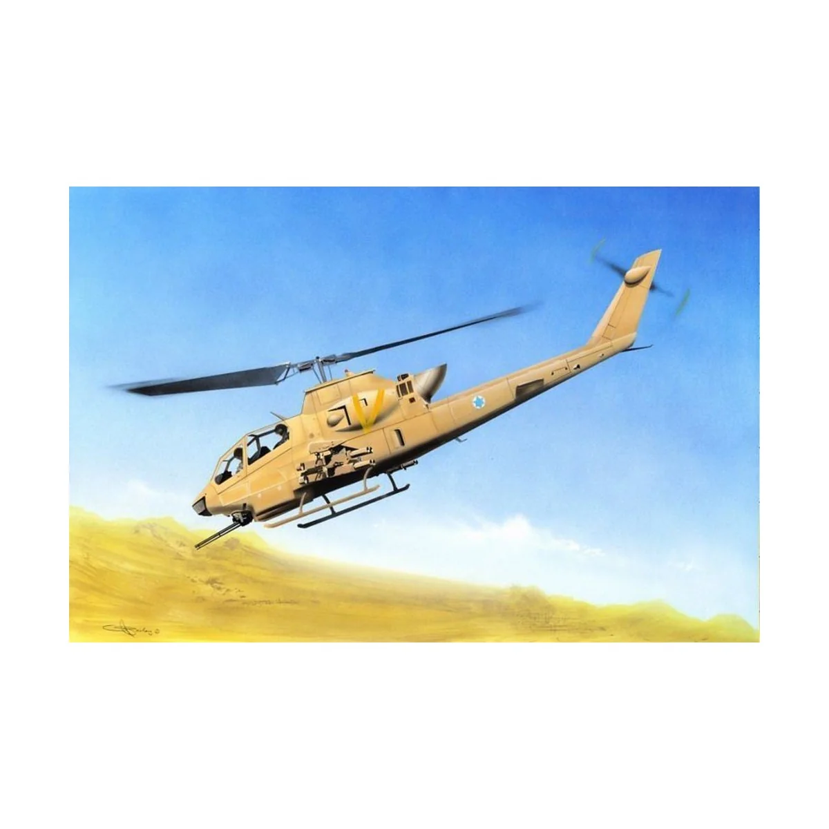 AH-1F Cobra Attack Helicopter, 1/72 - Hobby Boss 87224