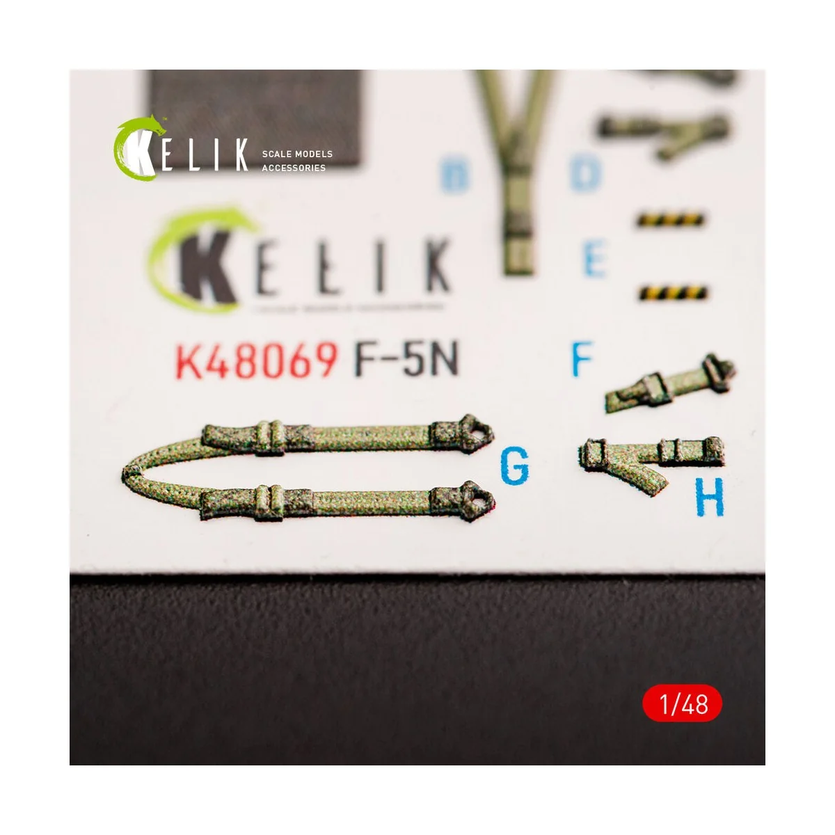 F-5N interior 3D decals for AFV Club kit, 1/48 - Kelik K48069