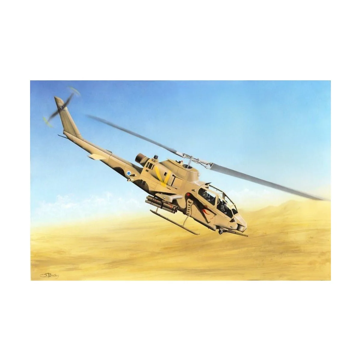 AH-1S Cobra Attack Helicopter, 1/72 - Hobby Boss 87225 AH-1S Cobra Attack Helicopter, 1/72 - Hobby Boss 87225