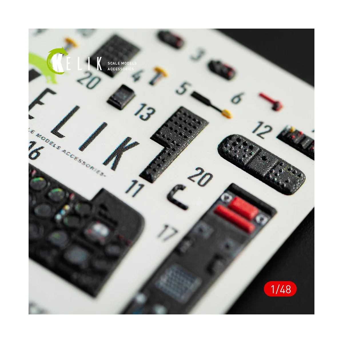 Dauphin II SA.365F / AS.565SA interior 3D decals for Kitty Hawk / Z...