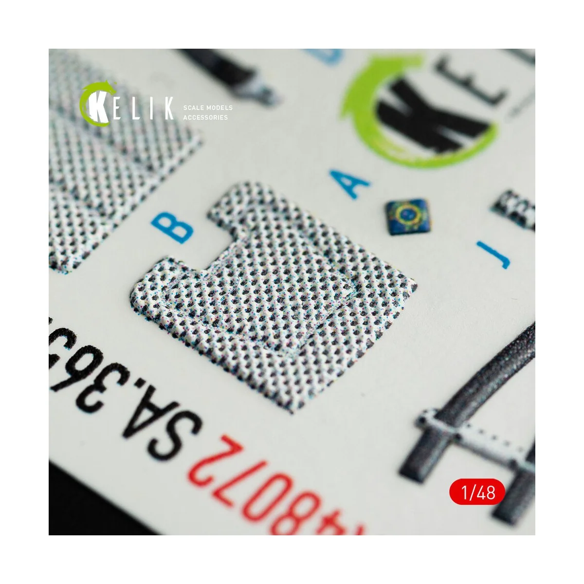 Dauphin II SA.365F / AS.565SA interior 3D decals for Kitty Hawk / Z...