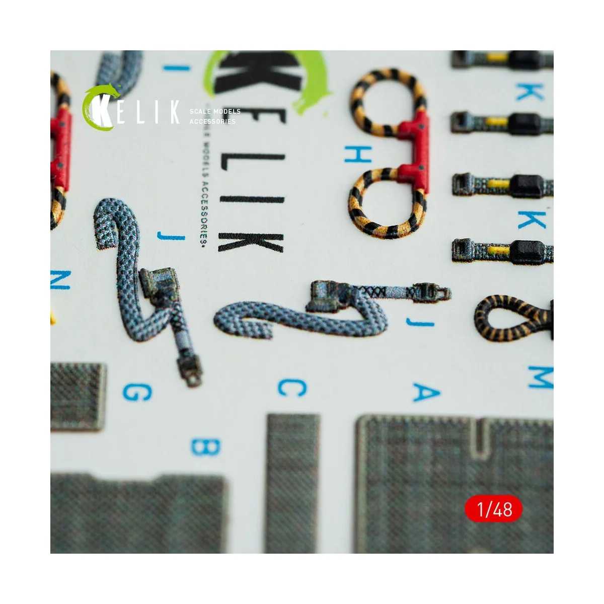 F-14A Tomcat interior 3D decals for Italeri kit, 1/48 - Kelik K48074