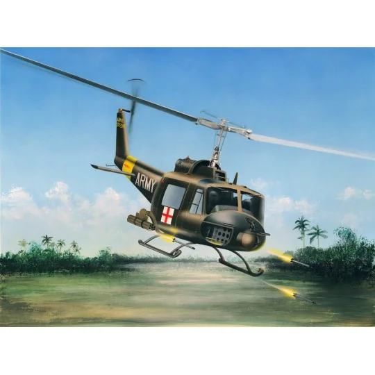 UH-1B Huey, 1/72 - Hobby Boss 87228