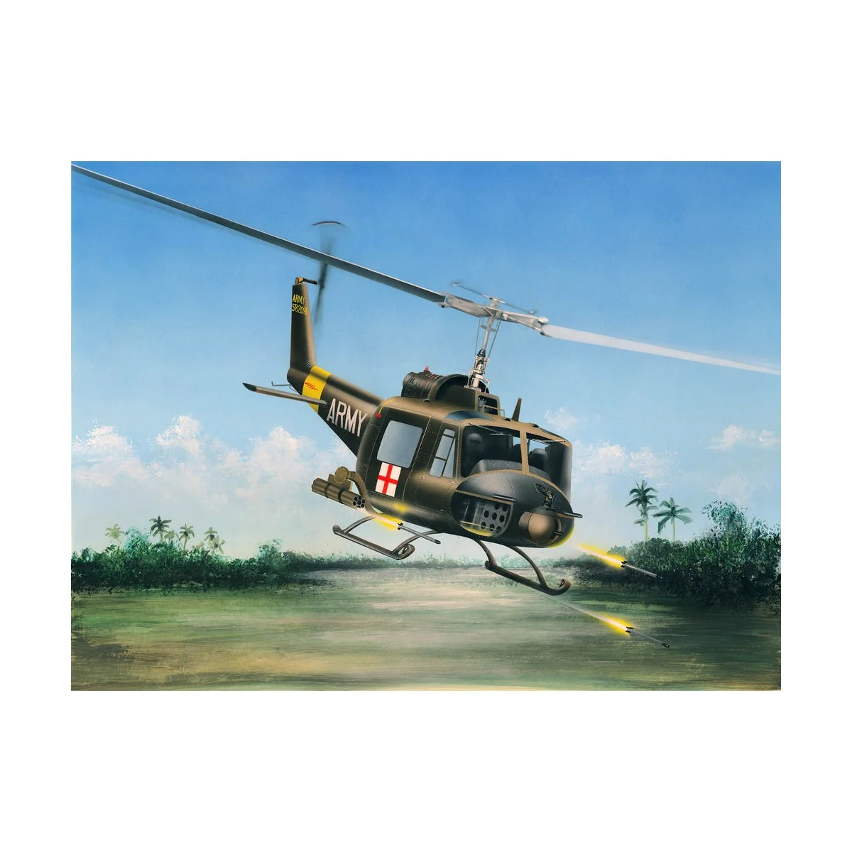 UH-1B Huey, 1/72 - Hobby Boss 87228