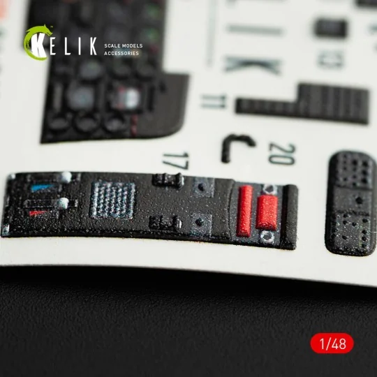 Dauphin II SA.365F / AS.565SA interior 3D decals for Kitty Hawk / Z...