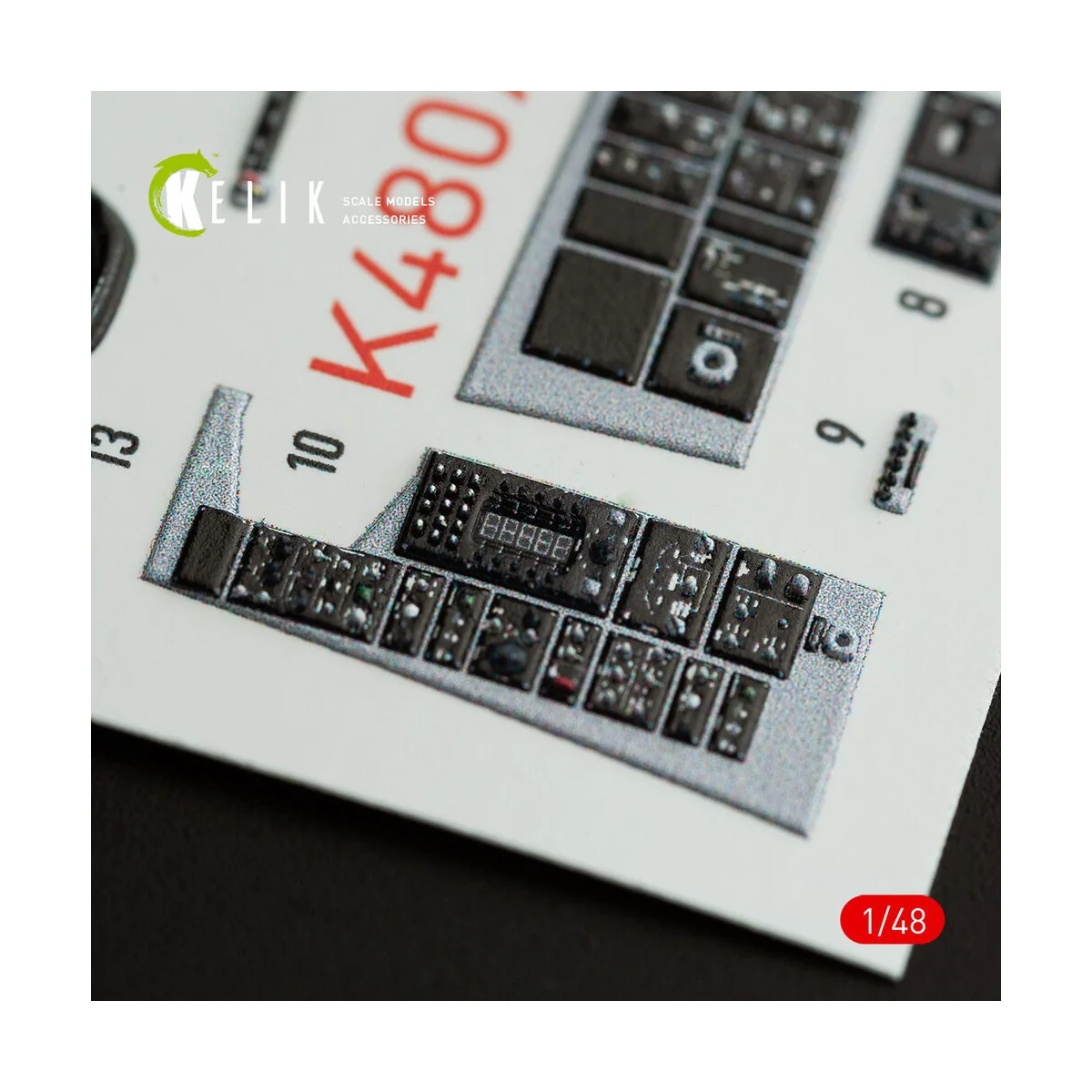 F-14A Tomcat interior 3D decals for Italeri kit, 1/48 - Kelik K48074