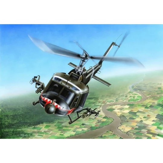 UH-1C Huey, 1/72 - Hobby Boss 87229 UH-1C Huey, 1/72 - Hobby Boss 87229