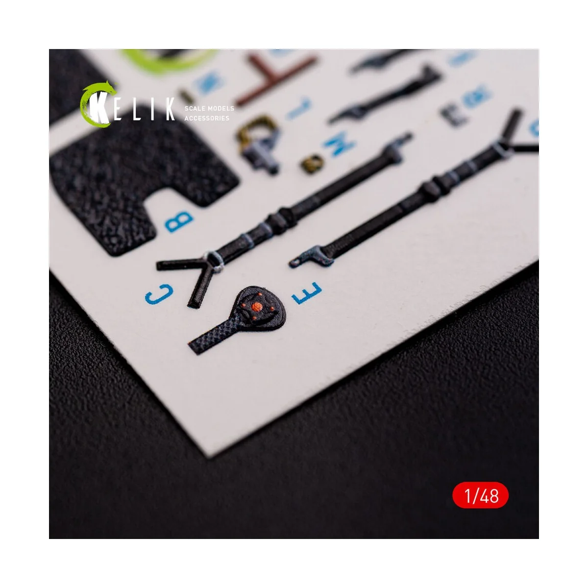 F-111 D/E Aardvark interior 3D decals for HobbyBoss kit, 1/48 - Kel...