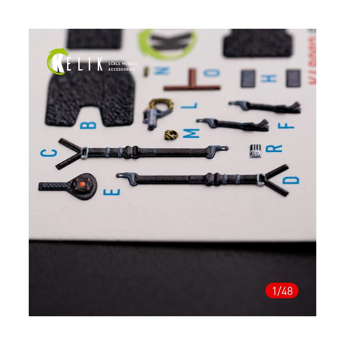 F-111 D/E Aardvark interior 3D decals for HobbyBoss kit, 1/48 - Kel...