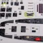 Messerschmitt Me-410 A1 interior 3D decals for Meng Model kit, 1/48...