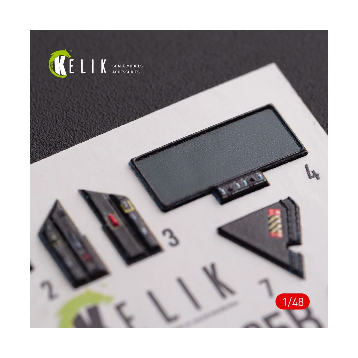 F-35B interior 3D decals for Tamiya kit, 1/48 - Kelik K48076