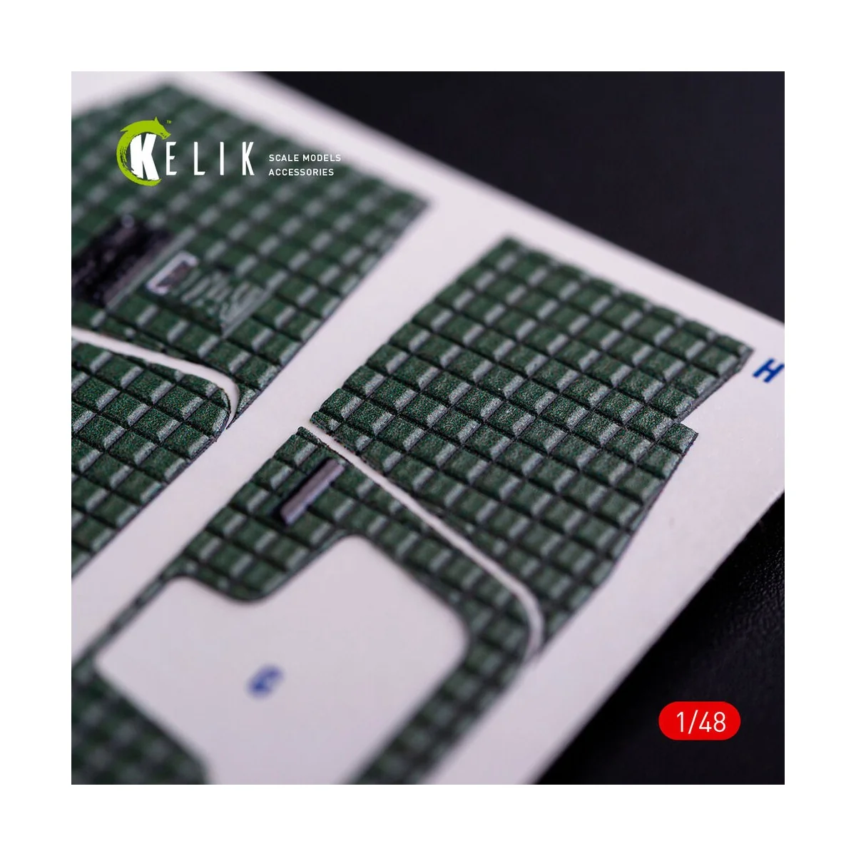 O-2A Skymaster interior 3D decals green decoration type for ICM kit...