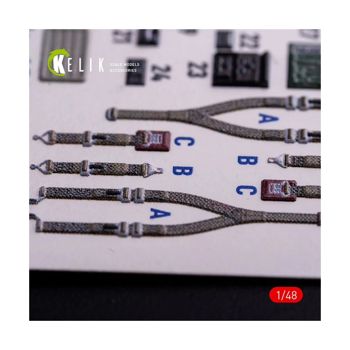 O-2A Skymaster interior 3D decals green decoration type for ICM kit...