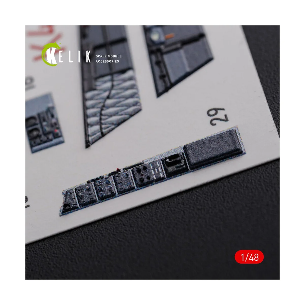 F/A-18F Super Hornet interior 3D decals for MENG kit, 1/48 - Kelik ...