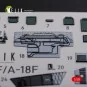 F/A-18F Super Hornet interior 3D decals for MENG kit, 1/48 - Kelik ...