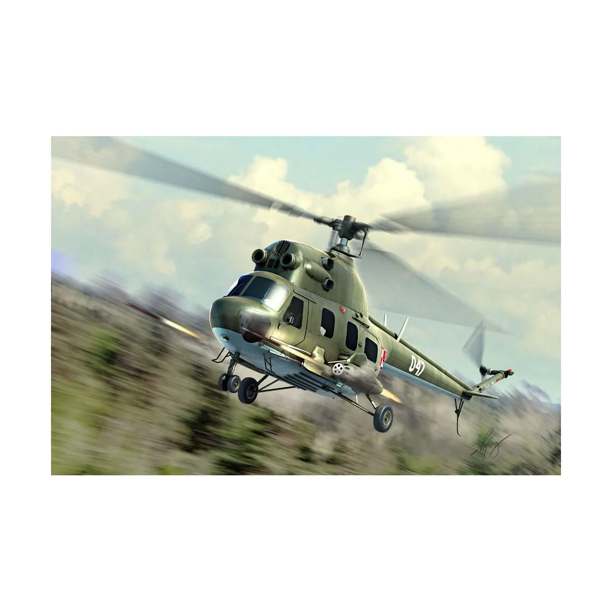 Mil mi-2URN Hoplite, 1/72 - Hobby Boss 87243