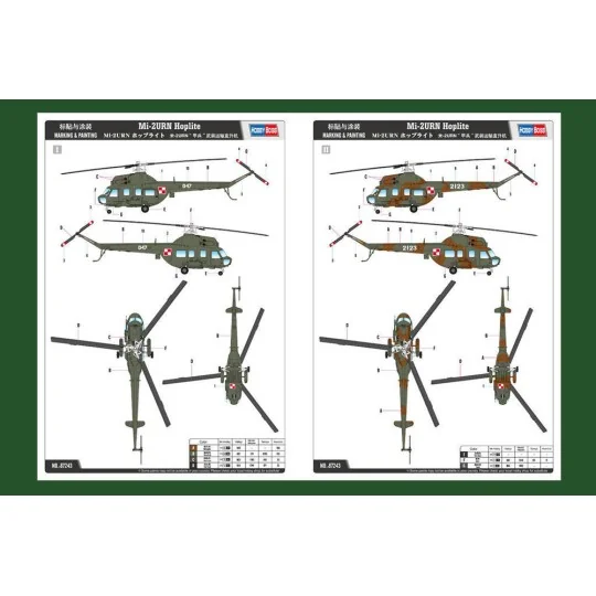 Mil mi-2URN Hoplite - Hobby Boss 87243