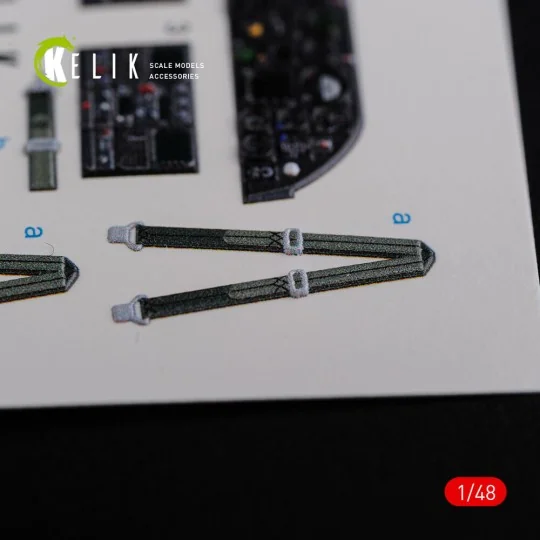 CH-46E interior 3D decals for Academy kit, 1/48 - Kelik K48090