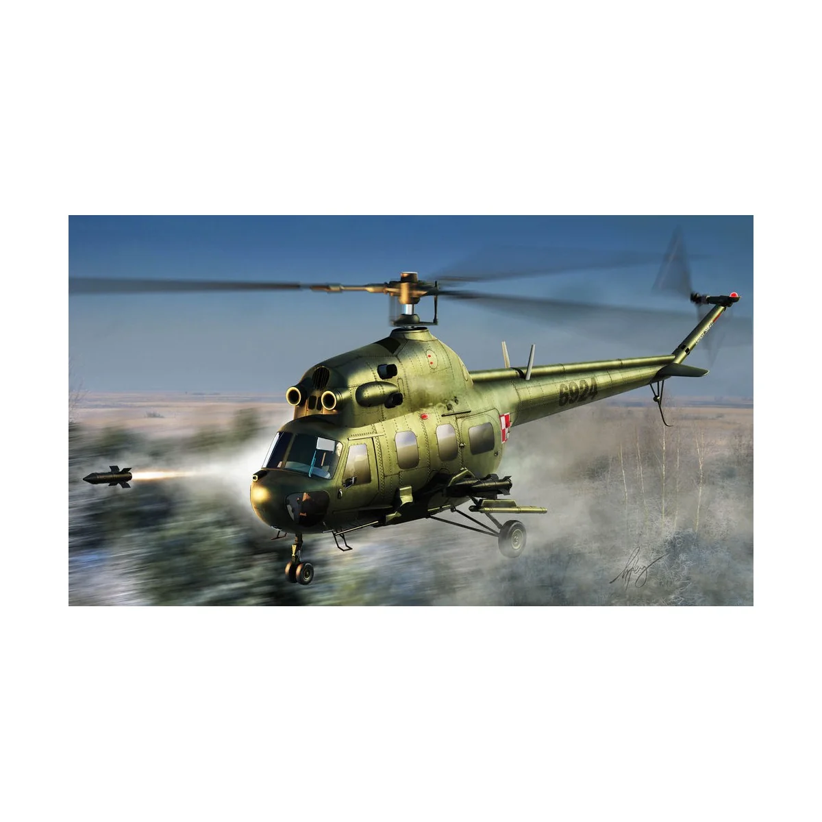 Mil mi-2URP Hoplite antitank variant - Hobby Boss 87244