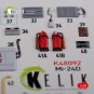 Mi-24D (Hind-D) interior 3D decals for Trumpeter kit, 1/48 - Kelik ...