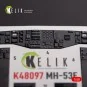 MH-53 Sea Dragon - interior 3D decals for Academy kit, 1/48 - Kelik...