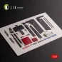 F-86A Sabre - interior 3D decals for ClearProp kit, 1/48 - Kelik K4...