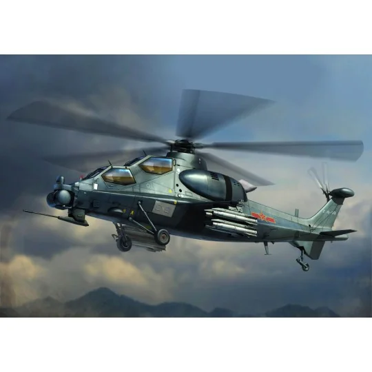 Chinese Z-10 Attack Helicopter, 1/72 - Hobby Boss 87253 Chinese Z-10 Attack Helicopter, 1/72 - Hobby Boss 87253