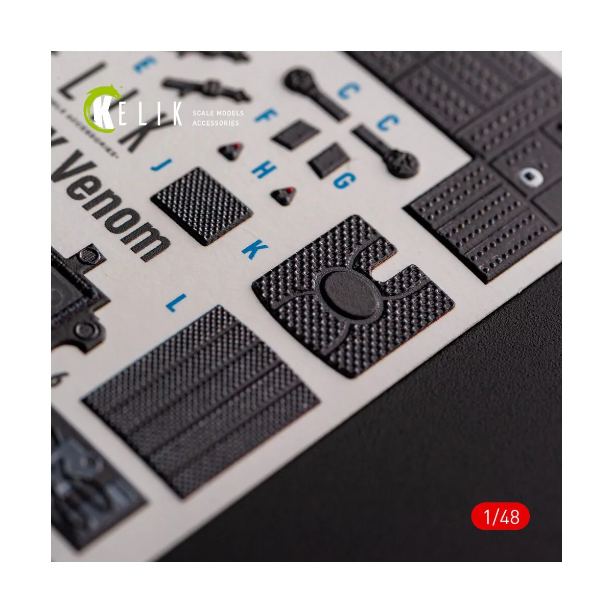 UH-1Y Venom - interior 3D decals for Zimi Model/KittyHawk kit, 1/48...