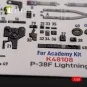 ?-38F Lightning - interior 3D decals for Academy kit, 1/48 - Kelik ...