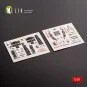 F-104 A/C - interior 3D decals for Kinetic kit, 1/48 - Kelik K48117