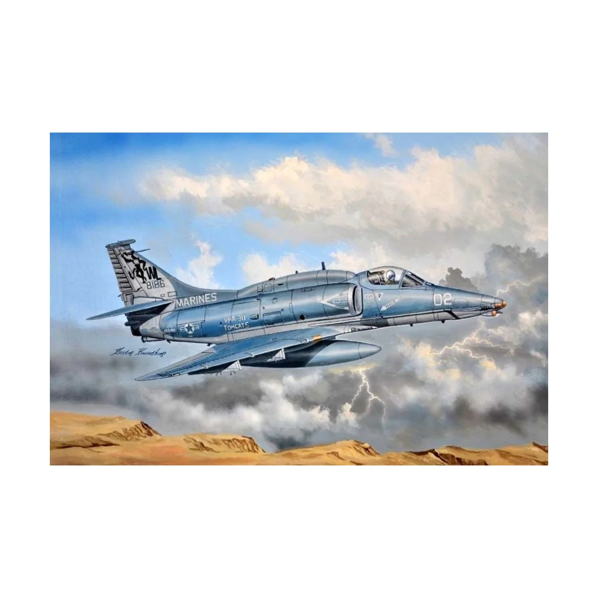 A-4M Sky Hawk, 1/72 - Hobby Boss 87256