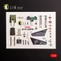 Jas-39 A - interior 3D decals for Italeri kit, 1/48 - Kelik K48118