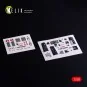 F-101B VooDoo - interior 3D decals for Zimi Model/KittyHawk kit, 1/...